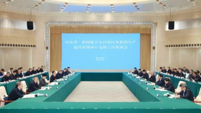 山东省党政代表团赴新疆考察调研