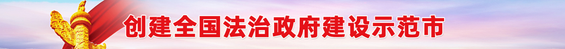 创建全国法治政府建设示范市